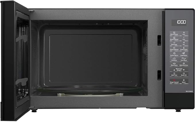 Panasonic PA4600 NN-ST46KBBPQ Microwave Black Stainless Steel 1000 W 32 liters