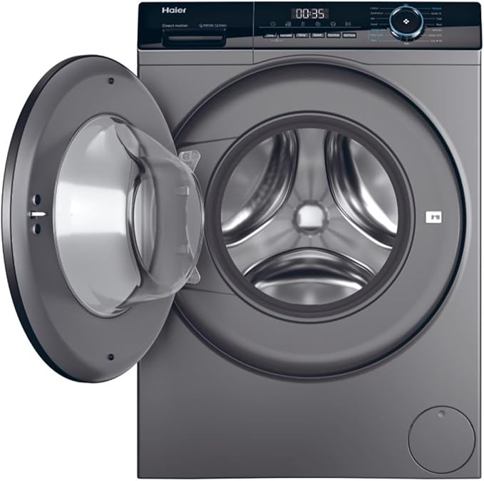 Haier HW80-B14939S8 - Graphite 8KG Washing Machine - 1400 RPM - A energy