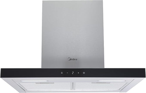 Midea MH60M21ET33SG-UK - Stainless Steel 60cm Chimney Cooker Hood - 650m³/h - A+++ energy
