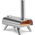 Statesman SKPO0W13SS - Stainless Steel 13" Wood Fire Pizza Oven - 470°C Max Temp - F energy