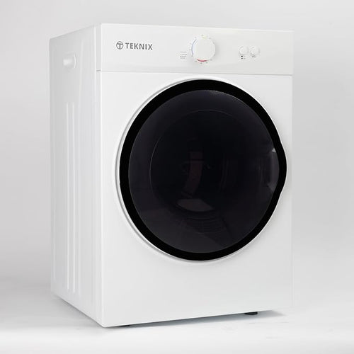 Teknix TKV3W - White 3KG Tumble Dryer - Vented - C Energy Rated