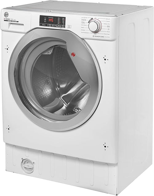 Hoover HBWS49D1ACE-80 - White 9KG Washing Machine - 1400 RPM - C energy - Display