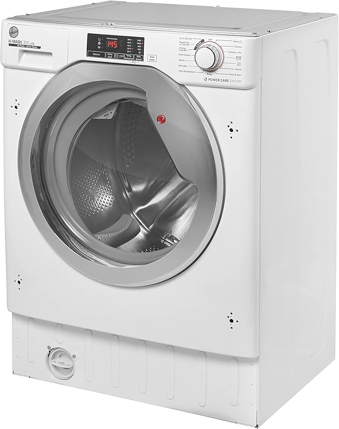 Hoover HBWS49D1ACE-80 - White 9KG Washing Machine - 1400 RPM - C energy - Display