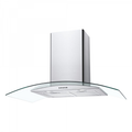 Candy CGM90NX/1 - Stainless Steel Curved Glass 90cm Chimney Hood - 435 m³/h - C energy