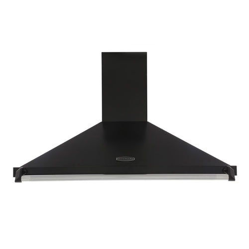 Rangemaster Classic CLAHDC90BC - Black/Chrome 90cm Chimney Cooker Hood - D Energy