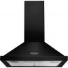 Rangemaster LEIHDC60BC - Black/Chrome 60cm Chimney Hood - D Energy Rated