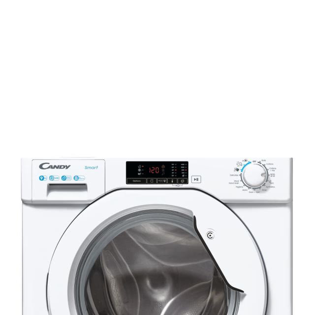 Candy CBW 49D1W4J-80 - White 9KG Integrated Washing Machine - 1400RPM - B Energy