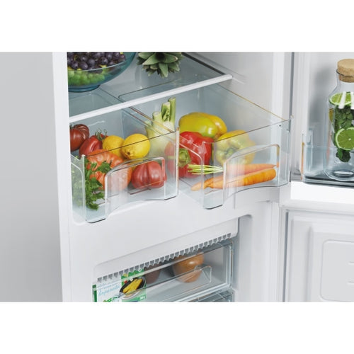 Candy CB50N518EK - White Integrated Fridge Freezer - 228L Capacity - E Energy Rating