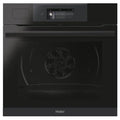 Haier HWO60SM6TS9BH - Black 70L Single Oven - Steam Series 6 - A+ Energy
