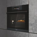 Haier HWO60SM6TS9BH - Black 70L Single Oven - Steam Series 6 - A+ Energy