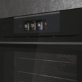 Haier HWO60SM6TS9BH - Black 70L Single Oven - Steam Series 6 - A+ Energy