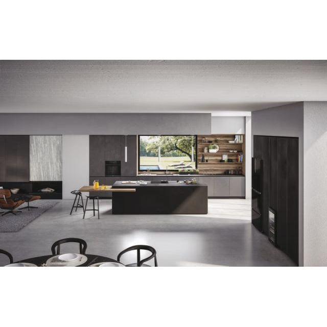 Haier HWO60SM6TS9BH - Black 70L Single Oven - Steam Series 6 - A+ Energy