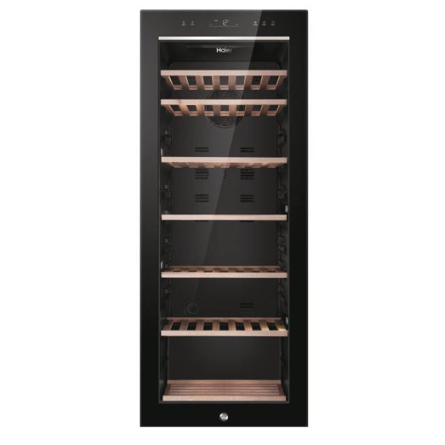 Haier HWS84GNF - Black 84 Bottle Capacity Wine Cooler - G energy