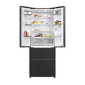Haier HFR5719ENPB - Slate Black American Fridge Freezer - 446L - E energy
