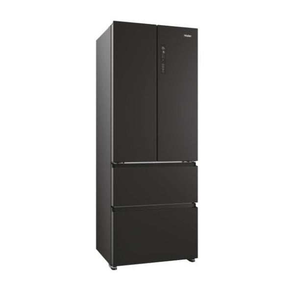 Haier HFR5719ENPB - Slate Black American Fridge Freezer - 446L - E energy