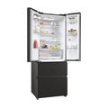 Haier HFR5719ENPB - Slate Black American Fridge Freezer - 446L - E energy