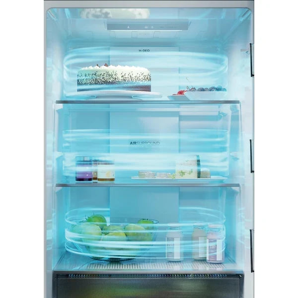 Haier HTR3518ENMTK - Black Fridge Freezer - 303L Total No Frost - Display