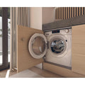 Hoover HBDS 4954DMB5-80 - White & Black Integrated Washer Dryer - 9KG Wash 5KG Dry - A Energy
