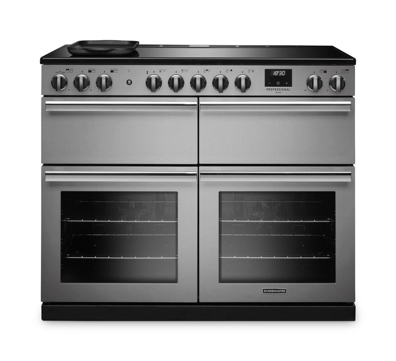 Rangemaster PRDLB110EISTST/CM1 - Stainless Steel Range Cooker - Induction Hob - A energy