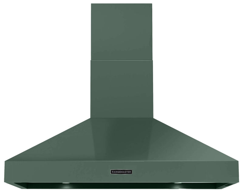 Rangemaster RDLXHD110PMGR/CM1 110 Deluxe Hood - Mineral Green / Chrome