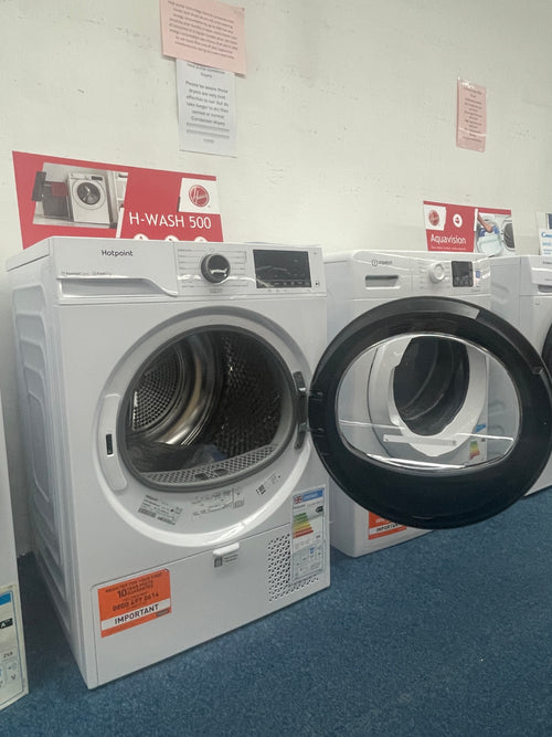 Hotpoint C HD 94M WBS UK - White 9KG Tumble Dryer - Heat Pump - Display