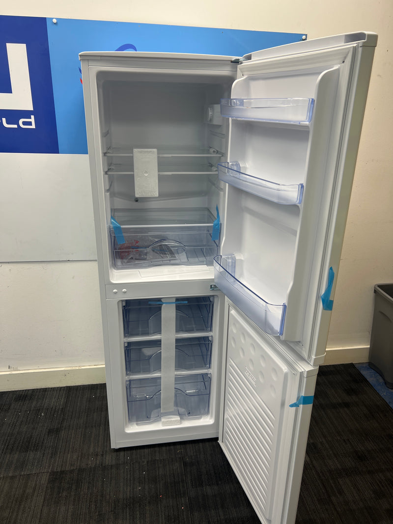 Iceking IK8951EW - White Freestanding 50/50 Manual Defrost Fridge Freezer - E energy - Unboxed
