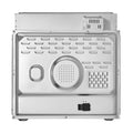 Midea MBO65P90E3-BK - Black 71L Built-in Single Oven - Pyrolytic Cleaning - A+ Energy