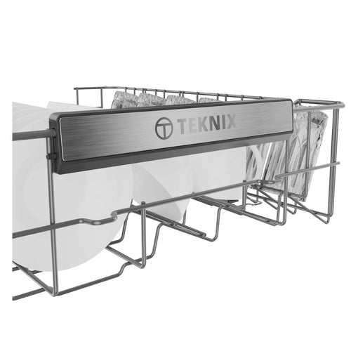 Teknix TX3FD618S - Silver Dishwasher - 15 Place Settings - C Energy Rating