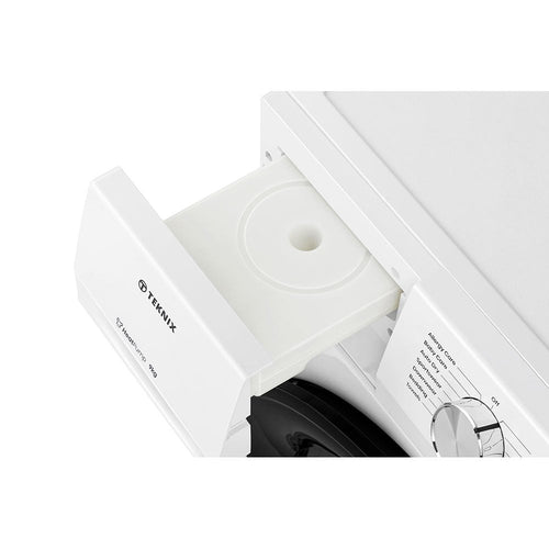 Teknix TKHP9HW - White 9KG Heat Pump Condenser Dryer - E energy - Display