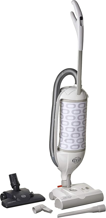 SEBO Felix Vogue ePower - White Vacuum Cleaner - 3.5L Capacity