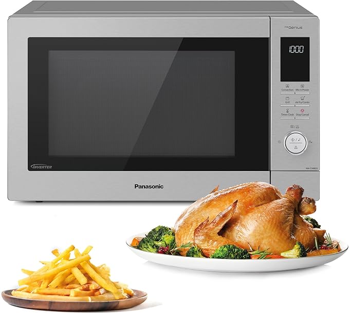 Panasonic NN-CD88QSBPQ - Stainless Steel 34L Combination Microwave - 4-in-1 with Air Fryer
