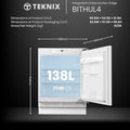 Teknix BITHUL4 - Built under Fridge - E energy - Display