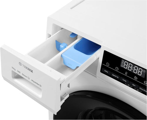 Teknix TK3W1014XW - White 10KG Washing Machine - 1400 RPM - A energy