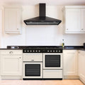 Montpellier MDFRC100C - Cream Freestanding Range Cooker - 7 Gas Burners - 2 Ovens