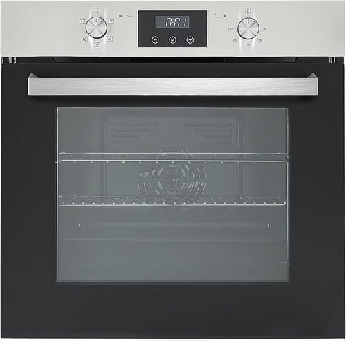 Teknix BITK264ESX - Stainless Steel Single Oven - 70L Capacity - A Energy Rating - Display