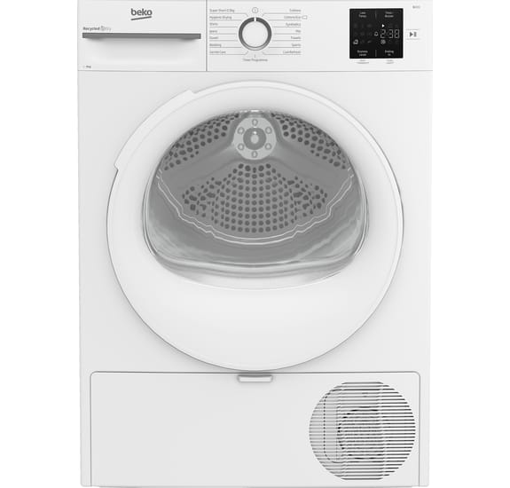 Beko BM3T3922W - White 9KG Heat Pump Tumble Dryer - A+ Energy