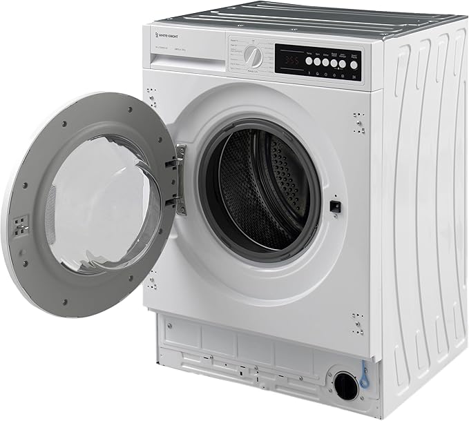 White Knight ATBIWM814W Integrated 8KG 1400RPM Washing Machine -D Rated