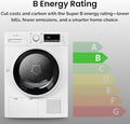 Teknix TK2CLED8W - White 8KG Condenser Tumble Dryer - Freestanding - B Energy Rating