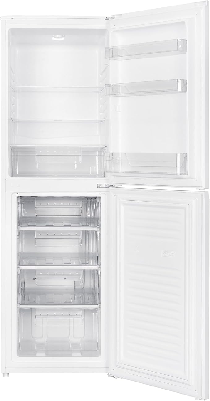 Teknix STF1725W - White Fridge Freezer - 248 Litres - E Energy Rating