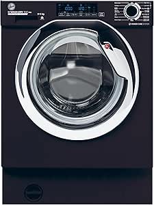 Hoover HBDOS695TAMCBE80 - Black 9/5KG Integrated Washer Dryer - 1600 RPM - D energy