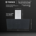 Teknix TKAHGES29B - Black Angled Gesture Hood - 90cm - A Energy