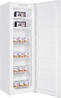Teknix TFF1715W - White Freestanding Frost Free Freezer - Garage Safe - E energy - Display