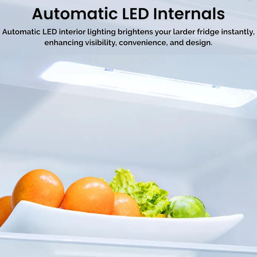 Teknix BITHTL 300L Integrated Tall Larder Fridge - E Energy Rating