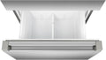 Teknix THFD17870X - Silver Freestanding American Frost Free Fridge Freezer - E energy