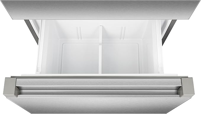 Teknix THFD17870X - Silver Freestanding American Frost Free Fridge Freezer - E energy