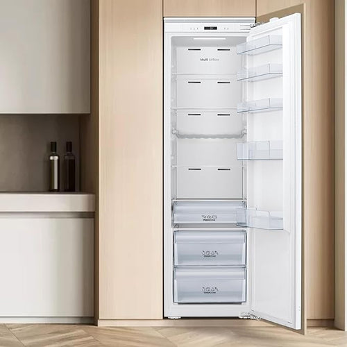 Teknix BITHTL 300L Integrated Tall Larder Fridge - E Energy Rating