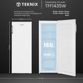 Teknix TFF1435W - White Freestanding Frost Free Freezer - E energy