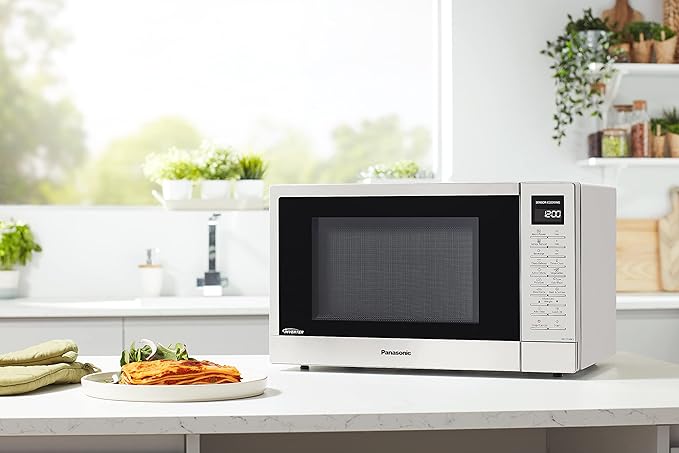 Panasonic PA4900 NN-ST48KSBPQ Microwave Silver 1000 W 32 liters