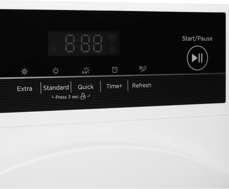 Teknix TK2V3W - White 3KG  Small Compact Vented  Tumble Dryer - C Energy Rating