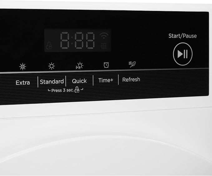 Teknix TK2V3W - White 3KG Tumble Dryer - Compact Vented - C Energy Rating